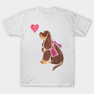 Watercolour American Cocker Spaniel T-Shirt